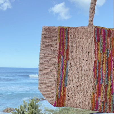 Sac en raphia naturel