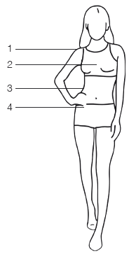 Guide des tailles Femme